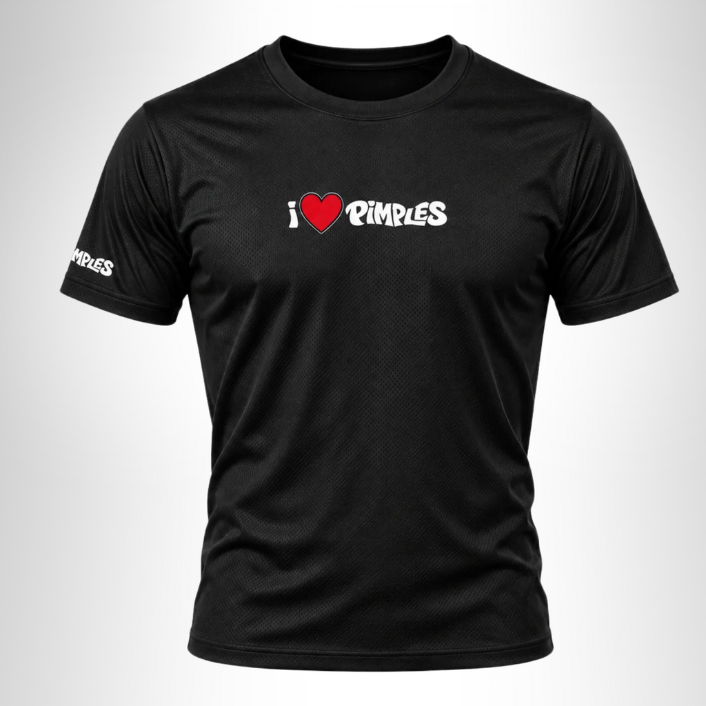 Camiseta I ❤️ PIMPLES